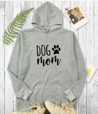 Stylish Dog Mom Cozy Hoodie