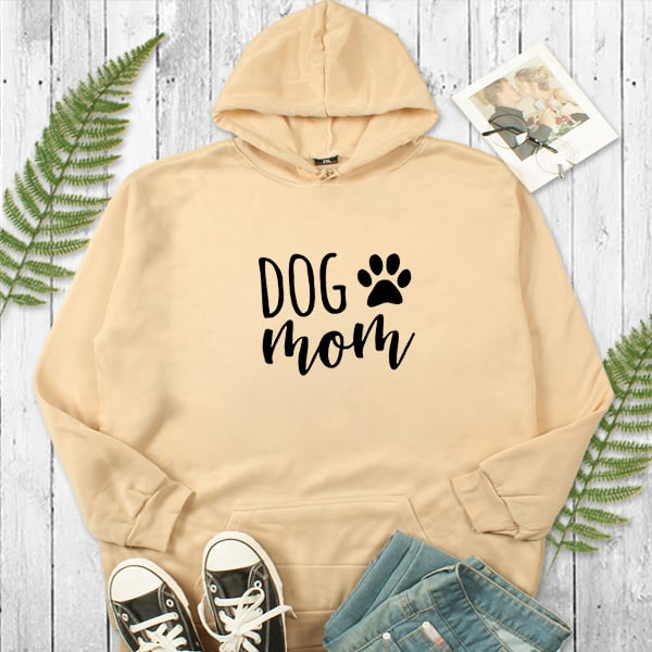 Stylish Dog Mom Cozy Hoodie