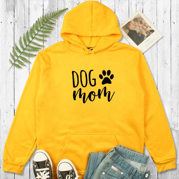 Stylish Dog Mom Cozy Hoodie