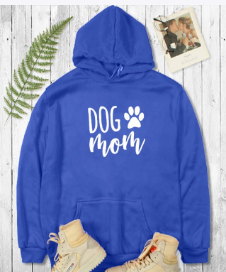 Stylish Dog Mom Cozy Hoodie