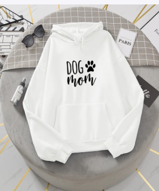 Stylish Dog Mom Cozy Hoodie