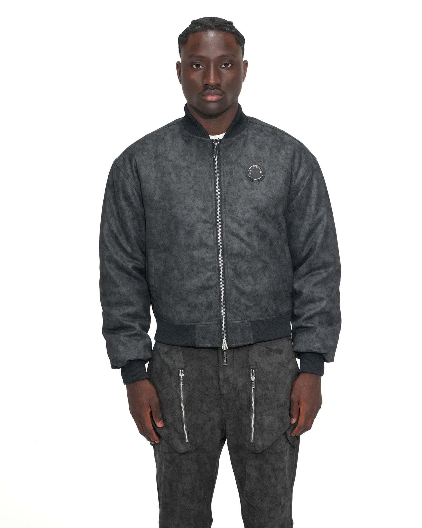 Flight Jacket - Vintage Dark Grey