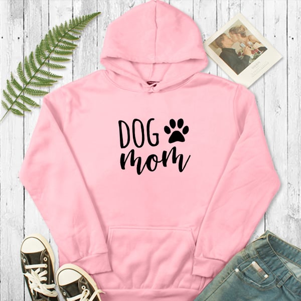 Stylish Dog Mom Cozy Hoodie