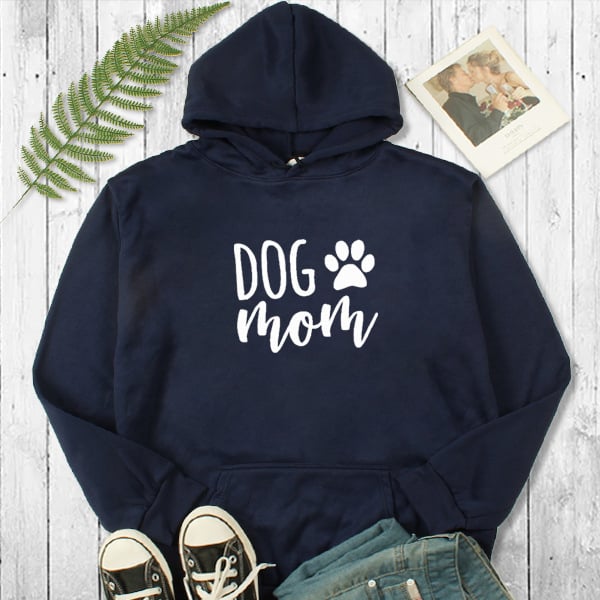 Stylish Dog Mom Cozy Hoodie