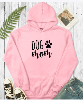 Stylish Dog Mom Cozy Hoodie