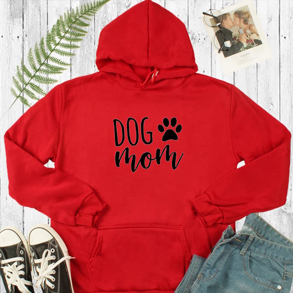 Stylish Dog Mom Cozy Hoodie