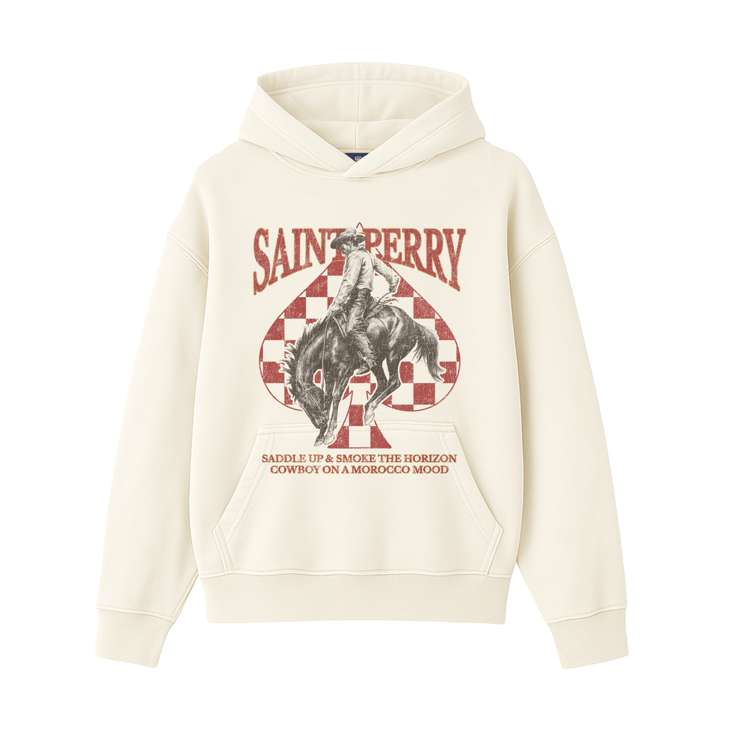 HORIZON RIDER LEATHER CARD CASE HOODIE